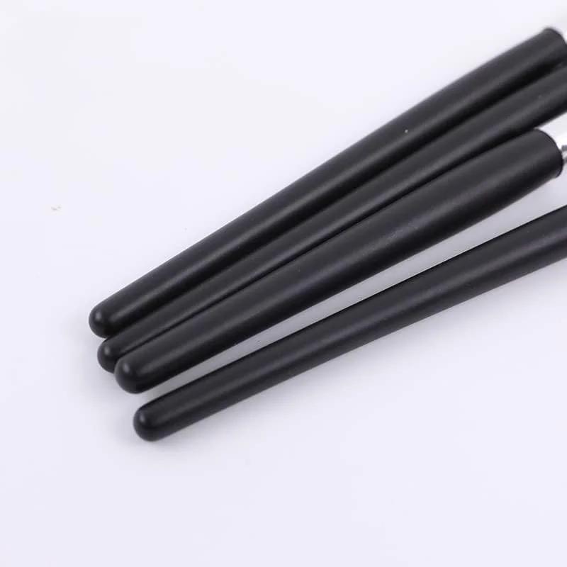 ست 11 عددی برس آرایشی حرفه ای موی نایلونی، شامل برس کرم پودر، سایه چشم، ترکیب کننده و پودر ست 11 عددی برس آرایشی حرفه ای موی نایلونی، شامل برس کرم پودر، سایه چشم، ترکیب کننده و پودر