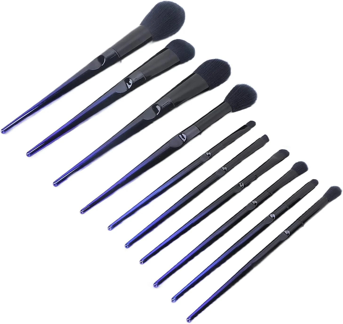 ست برس آرایشی حرفه ای 10 عددی، شامل برس های سایه چشم و رژگونه، موهای نرم و قابل حمل، عالی برای استفاده در خانه و مسافرت، طراحی دسته ارگونومیک ست برس آرایشی حرفه ای 10 عددی، شامل برس های سایه چشم و رژگونه، موهای نرم و قابل حمل، عالی برای استفاده در خانه و مسافرت، طراحی دسته ارگونومیک