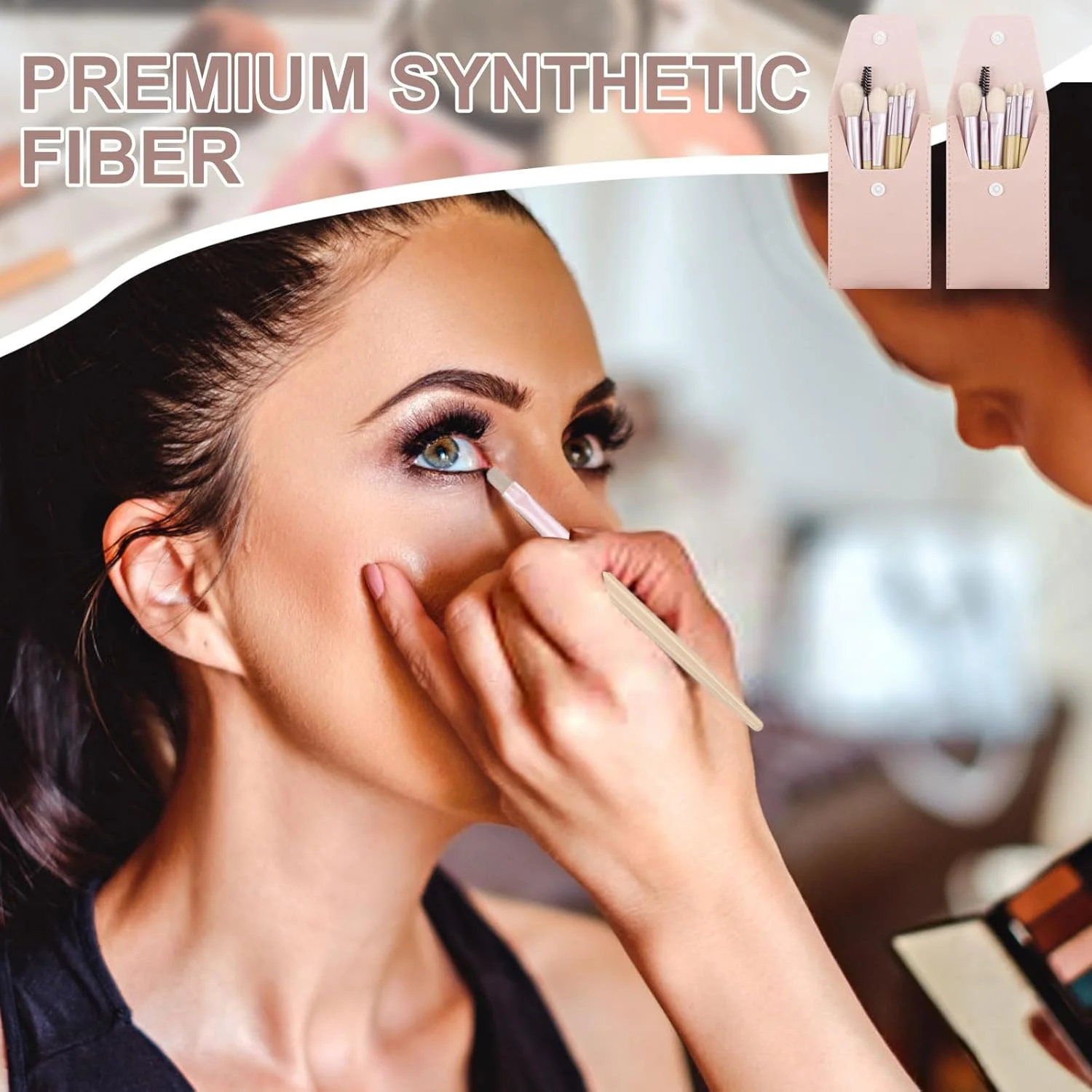 ست برس آرایشی مسافرتی 10 عددی، ست برس مینی آرایش صورت، کیف برس برای مهمانی های آرایشی، هدیه عروسی، هدیه جشن عروس، هدیه ساقدوش عروس، هدیه مهمانی مجردی (بژ عاجی) ست برس آرایشی مسافرتی 10 عددی، ست برس مینی آرایش صورت، کیف برس برای مهمانی های آرایشی، هدیه عروسی، هدیه جشن عروس، هدیه ساقدوش عروس، هدیه مهمانی مجردی (بژ عاجی)