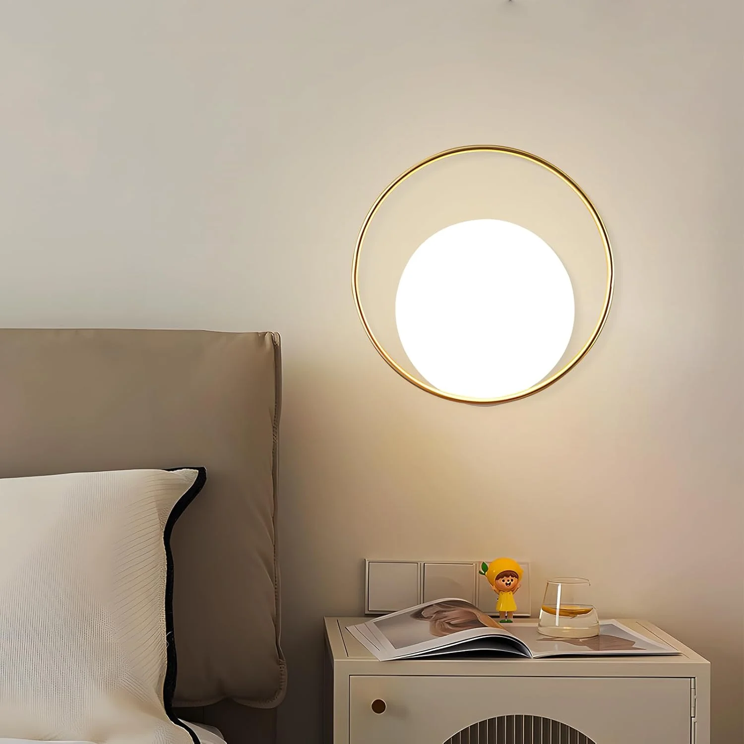 چراغ دیواری LED نوردیک داخلی YT YATAI LIGHTING، چراغ دیواری دکوراسیون داخلی منزل، چراغ روشنایی کم نور 3 رنگ، چراغ دیواری کنار تخت خواب مدرن برای اتاق نشیمن، راهرو و سرسرا چراغ دیواری LED نوردیک داخلی YT YATAI LIGHTING، چراغ دیواری دکوراسیون داخلی منزل، چراغ روشنایی کم نور 3 رنگ، چراغ دیواری کنار تخت خواب مدرن برای اتاق نشیمن، راهرو و سرسرا