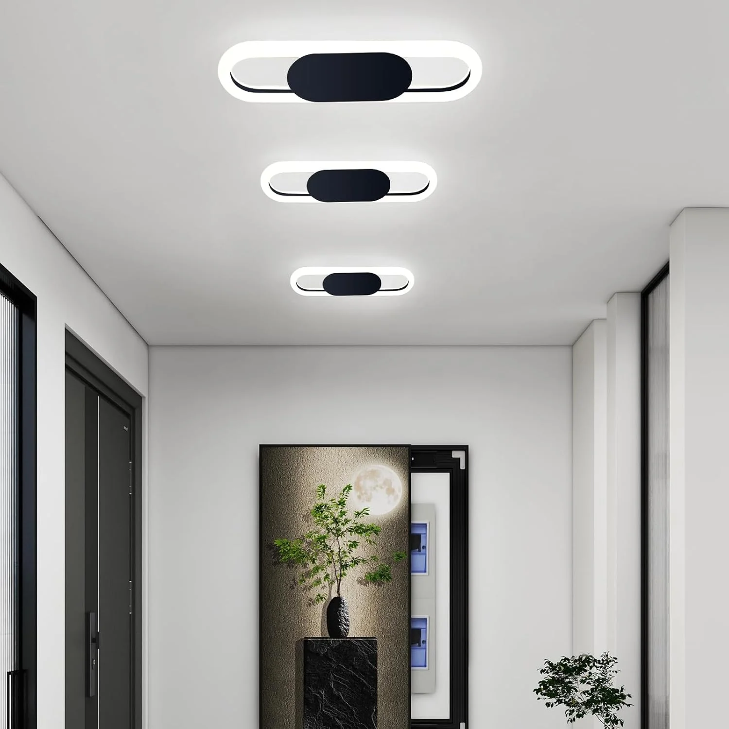 چراغ دیواری LED مدرن YT YATAI LIGHTING برای اتاق نشیمن، اتاق خواب و کنار تخت، چراغ دیواری تزئینی با قابلیت تنظیم 3 دمای رنگ (مشکی) چراغ دیواری LED مدرن YT YATAI LIGHTING برای اتاق نشیمن، اتاق خواب و کنار تخت، چراغ دیواری تزئینی با قابلیت تنظیم 3 دمای رنگ (مشکی)