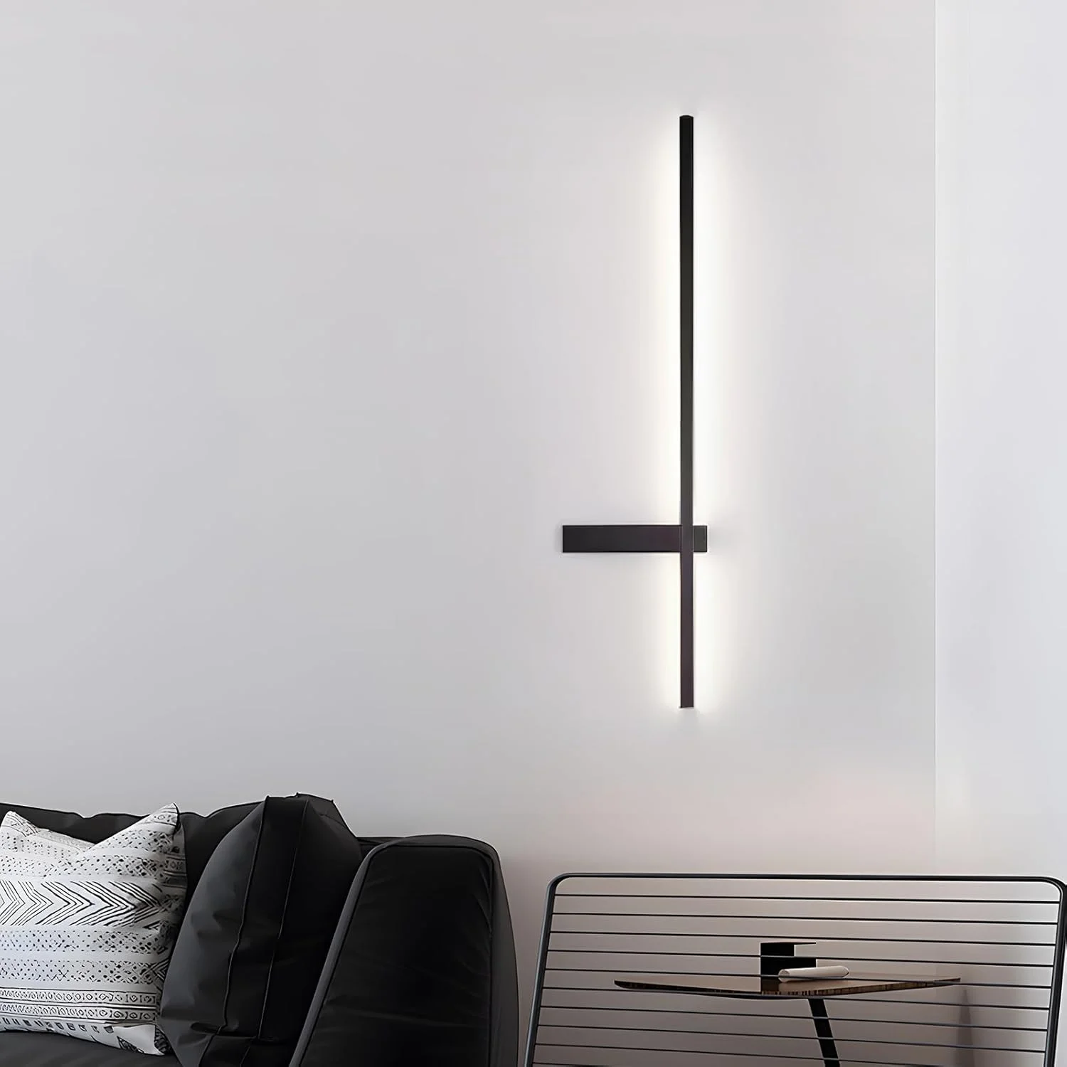 چراغ دیواری مدرن LED مینیمالیستی YATAI برای اتاق خواب، اتاق غذاخوری و کنار آینه، چراغ دیواری LED دیمر شونده داخلی، چراغ نواری بلند آلومینیومی اکریلیک (60 سانتی متر، 10 وات) چراغ دیواری مدرن LED مینیمالیستی YATAI برای اتاق خواب، اتاق غذاخوری و کنار آینه، چراغ دیواری LED دیمر شونده داخلی، چراغ نواری بلند آلومینیومی اکریلیک (60 سانتی متر، 10 وات)