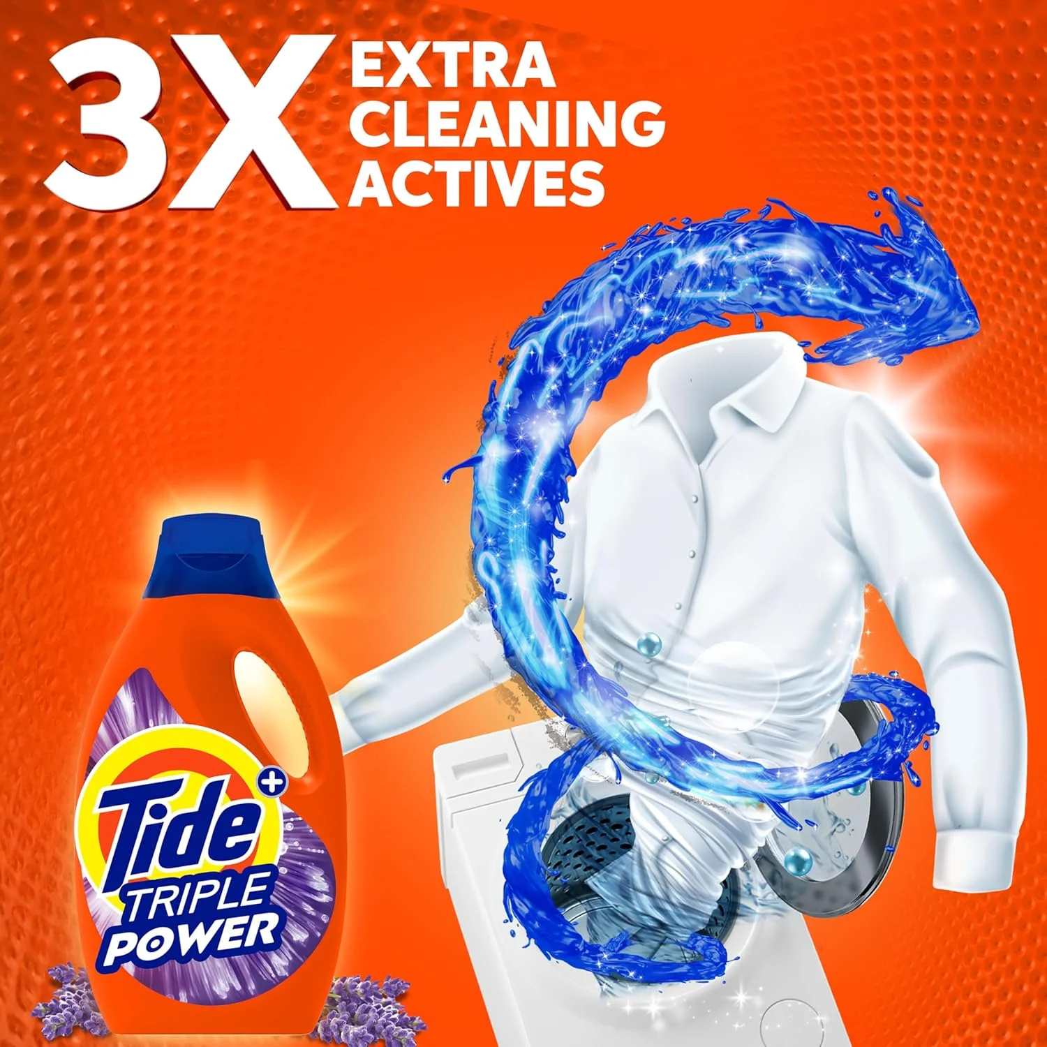 مایع لباسشویی تاید مدل Triple Power با رایحه اسطوخودوس و نرم کننده داونی 1.8 لیتر، بسته 4 عددی مایع لباسشویی تاید مدل Triple Power با رایحه اسطوخودوس و نرم کننده داونی 1.8 لیتر، بسته 4 عددی