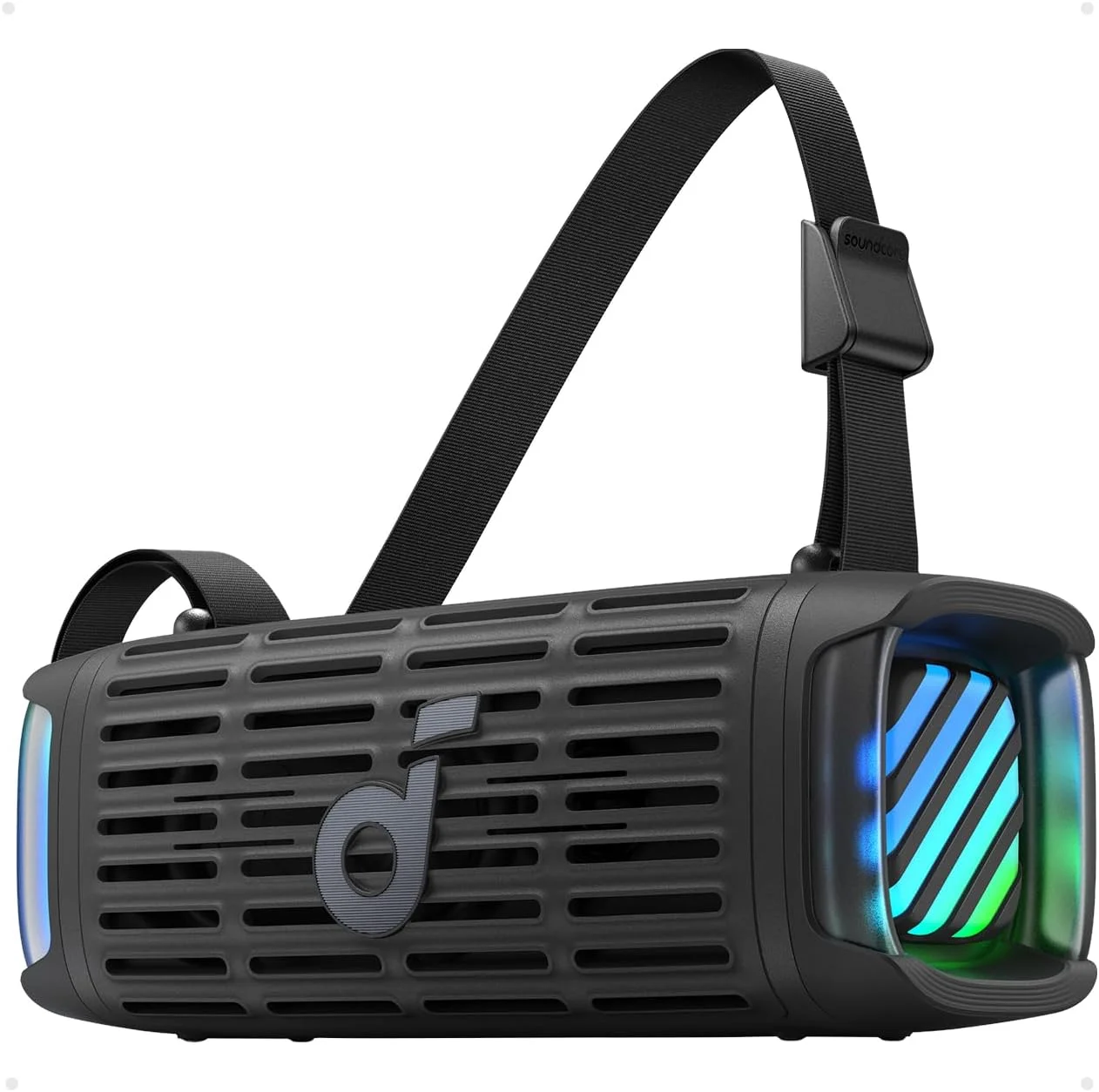 اسپیکر بلوتوثی قابل حمل soundcore Boom 3i انکر، مقاوم در برابر آب و گرد و غبار IP68، پخش شناور، مقاوم در برابر آب شور، توان خروجی 50 وات، بلوتوث 5.3، 16 ساعت پخش مداوم، TWS، مناسب قایقرانی/ماهیگیری/کمپینگ