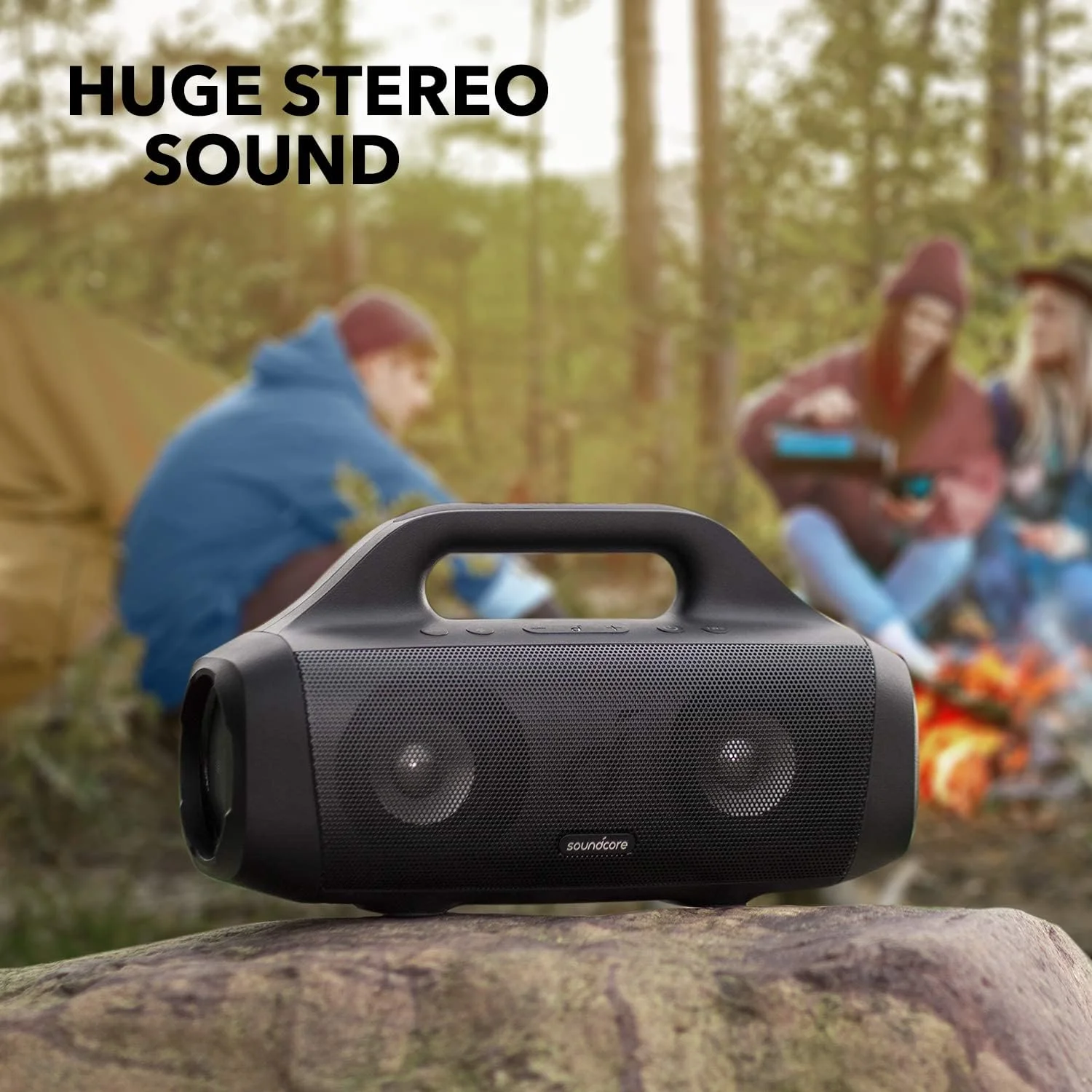 اسپیکر بلوتوثی قابل حمل soundcore Anker Motion Boom با درایورهای تیتانیومی، فناوری BassUp، استاندارد IPX7 مقاوم در برابر آب، باتری 24 ساعته، ایده آل برای فضای باز، باغ، ساحل اسپیکر بلوتوثی قابل حمل soundcore Anker Motion Boom با درایورهای تیتانیومی، فناوری BassUp، استاندارد IPX7 مقاوم در برابر آب، باتری 24 ساعته، ایده آل برای فضای باز، باغ، ساحل