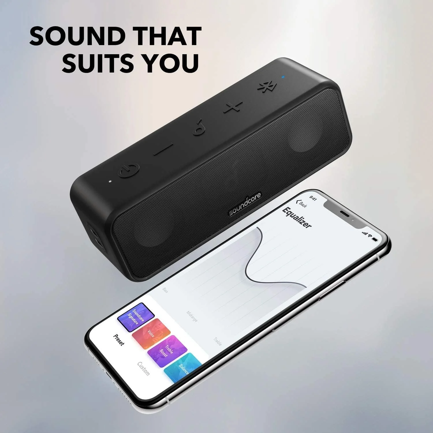 اسپیکر بلوتوثی Soundcore 3 انکر Soundcore با صدای استریو، درایورهای دیافراگم تیتانیوم خالص، فناوری PartyCast، BassUp، پخش 24 ساعته، ضد آب IPX7، برنامه، اکولایزر سفارشی، مناسب خانه، فضای باز، ساحل اسپیکر بلوتوثی Soundcore 3 انکر Soundcore با صدای استریو، درایورهای دیافراگم تیتانیوم خالص، فناوری PartyCast، BassUp، پخش 24 ساعته، ضد آب IPX7، برنامه، اکولایزر سفارشی، مناسب خانه، فضای باز، ساحل
