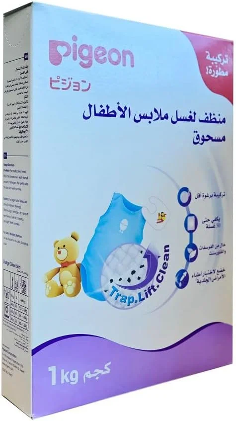 پودر شوینده لباس کودک پی pigeon، وزن 1 کیلوگرم پودر شوینده لباس کودک پی pigeon، وزن 1 کیلوگرم