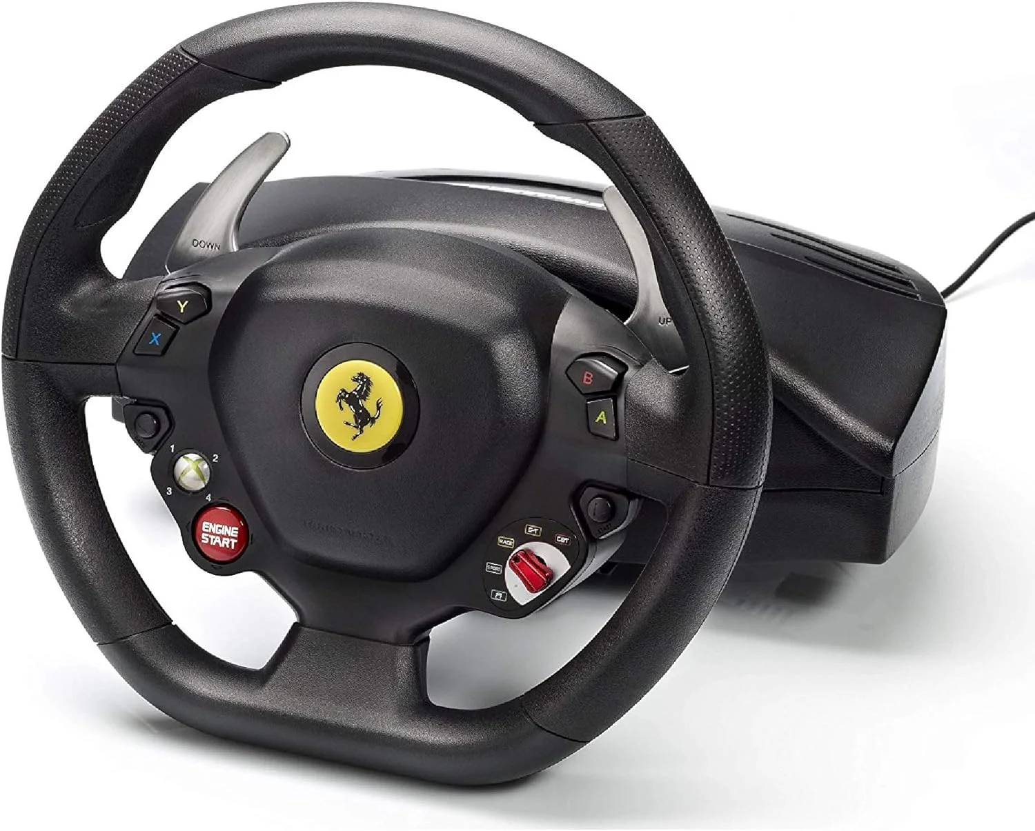 فرمان مسابقه Thrustmaster Ferrari 458 Italia (ایکس باکس 360 / کامپیوتر) فرمان مسابقه Thrustmaster Ferrari 458 Italia (ایکس باکس 360 / کامپیوتر)