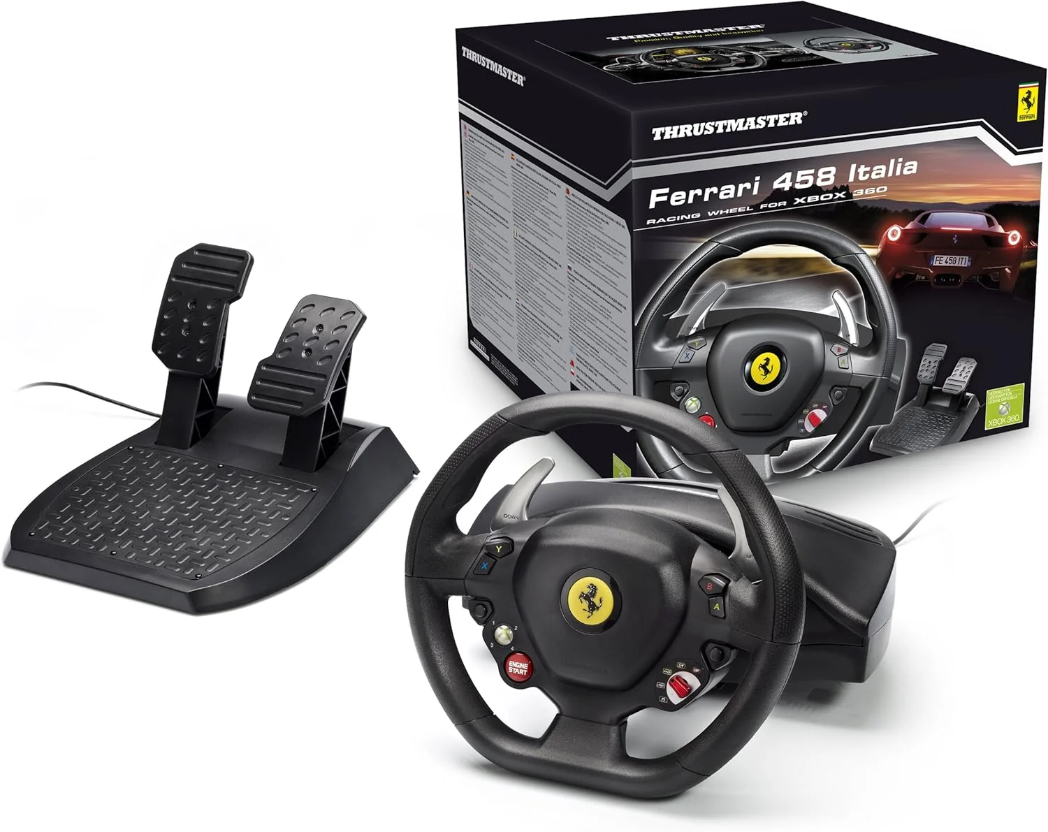 فرمان مسابقه Thrustmaster Ferrari 458 Italia (PC / Xbox 360) فرمان مسابقه Thrustmaster Ferrari 458 Italia (PC / Xbox 360)