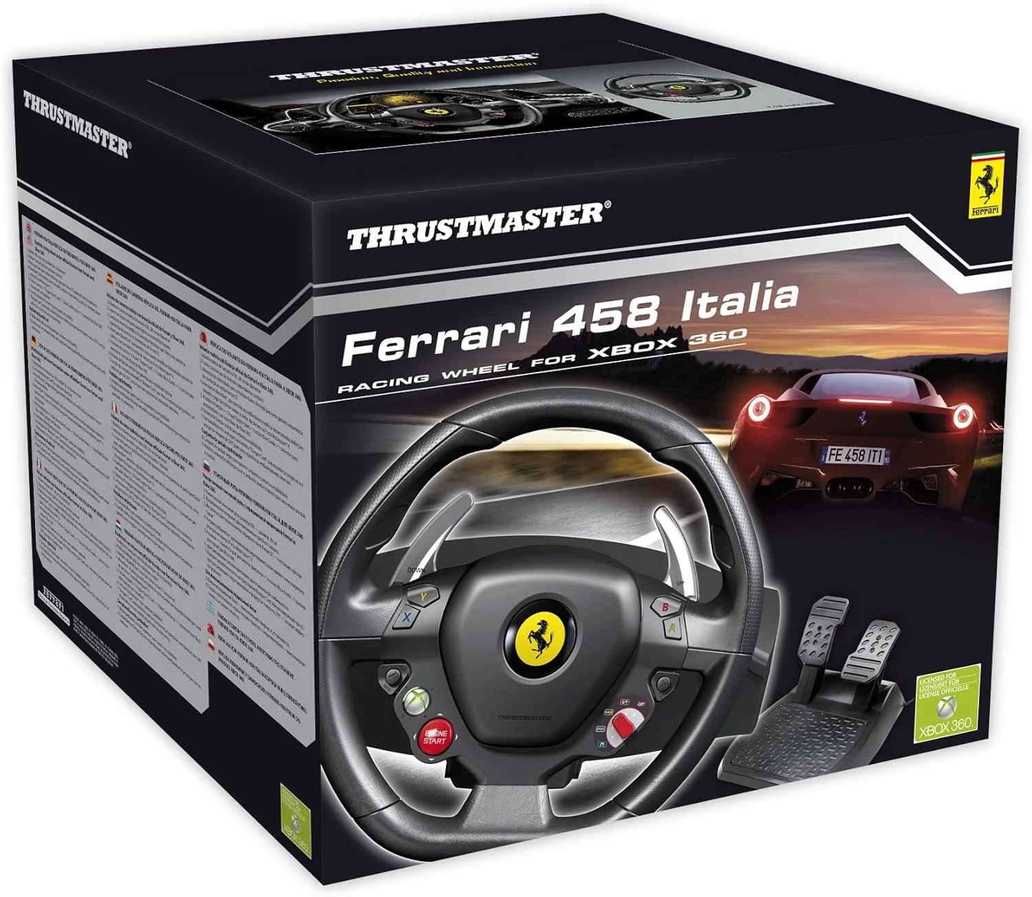 فرمان مسابقه Thrustmaster Ferrari 458 Italia (PC / Xbox 360) فرمان مسابقه Thrustmaster Ferrari 458 Italia (PC / Xbox 360)