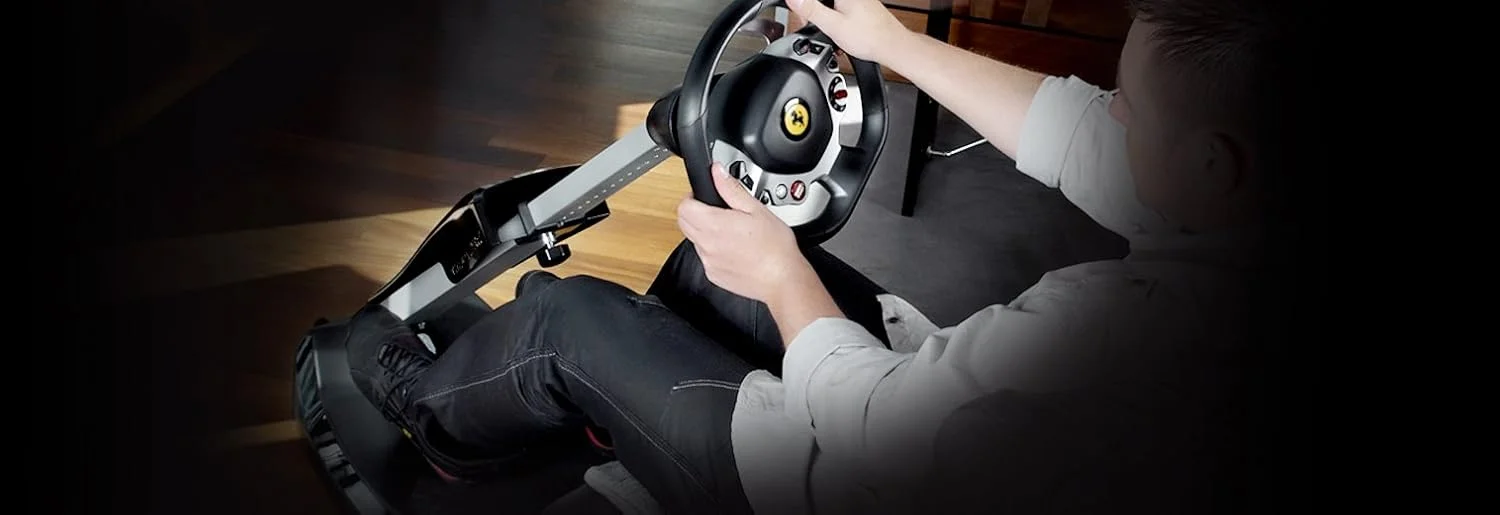 کاکپیت مسابقه ای Thrustmaster Ferrari Vibration GT 458 Italia Edition کاکپیت مسابقه ای Thrustmaster Ferrari Vibration GT 458 Italia Edition