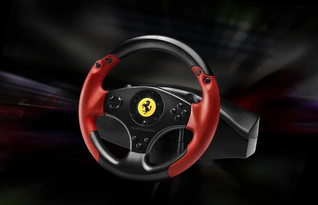 فرمان مسابقه Thrustmaster Ferrari Racing Wheel Red Legend Edition (PC / PS3) فرمان مسابقه Thrustmaster Ferrari Racing Wheel Red Legend Edition (PC / PS3)