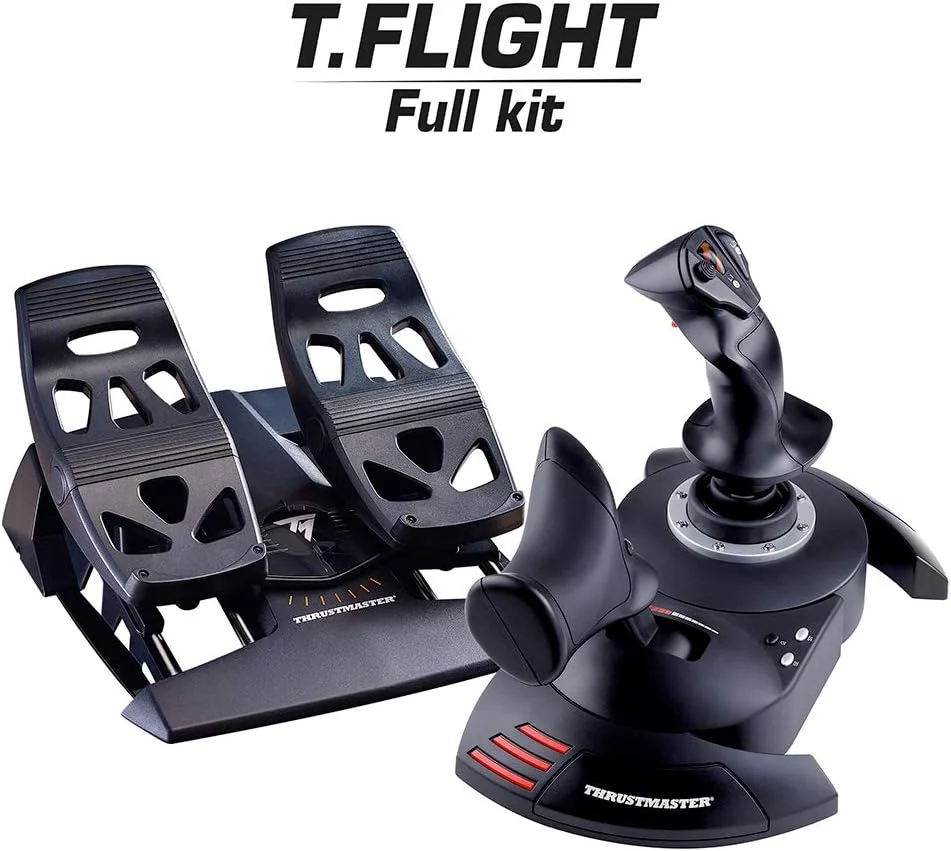 ست کامل Thrustmaster T.Flight (سیستم Hotas به همراه پدال، PC)