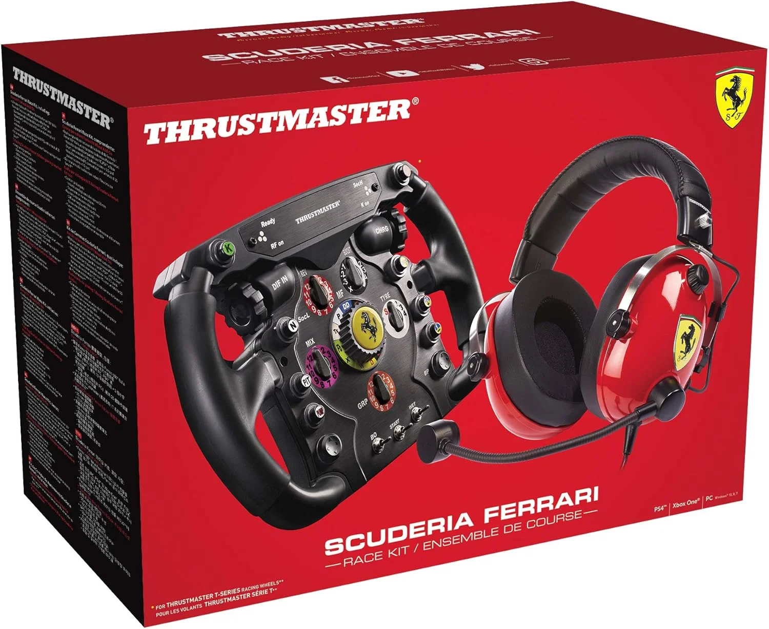 باندل Thrustmaster SCUDERIA FERRARI F1 (PS4, XBOX Series X/S, One, PC)