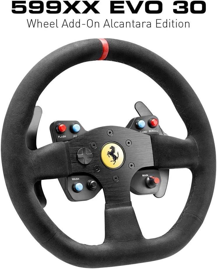 باندل مسابقه ای آلکانترا فراری Thrustmaster (PS4, XBOX Series X/S, One, PC) باندل مسابقه ای آلکانترا فراری Thrustmaster (PS4, XBOX Series X/S, One, PC)