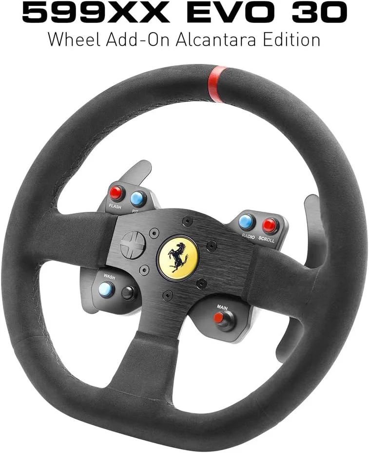 باندل مسابقه ای آلکانترا فراری Thrustmaster (PS4, XBOX Series X/S, One, PC) باندل مسابقه ای آلکانترا فراری Thrustmaster (PS4, XBOX Series X/S, One, PC)