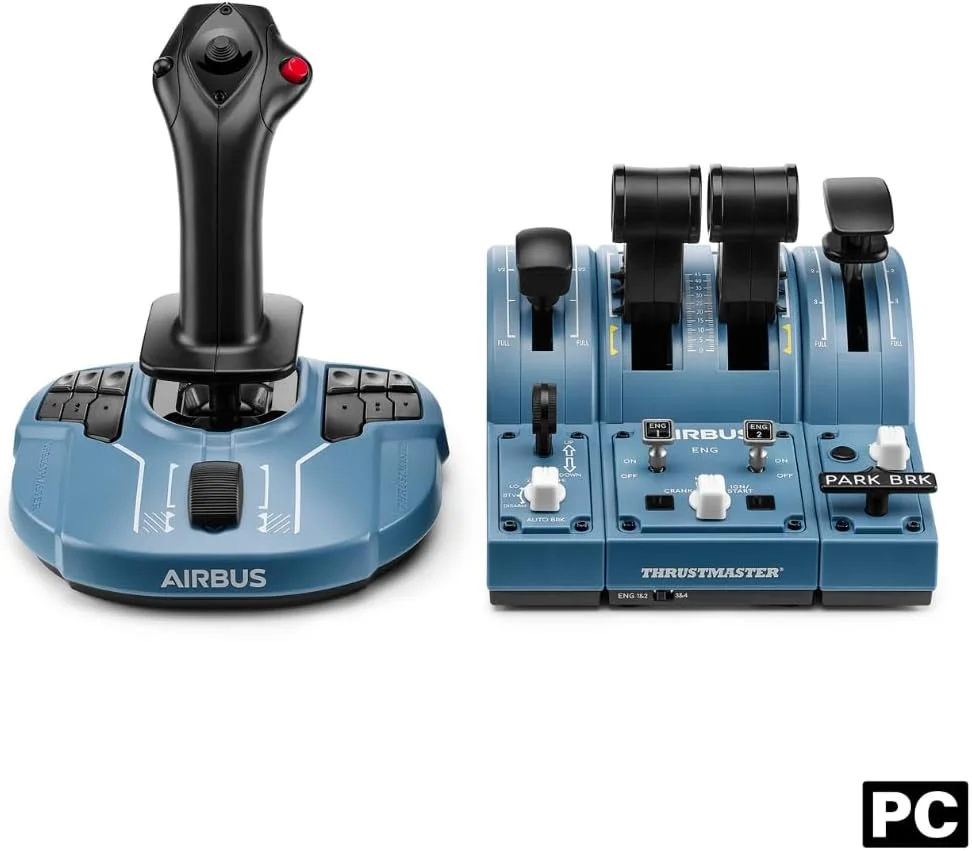 بسته Thrustmaster Flight SIM Thrustmaster Tca Captains برای کامپیوتر - PC بسته Thrustmaster Flight SIM Thrustmaster Tca Captains برای کامپیوتر - PC