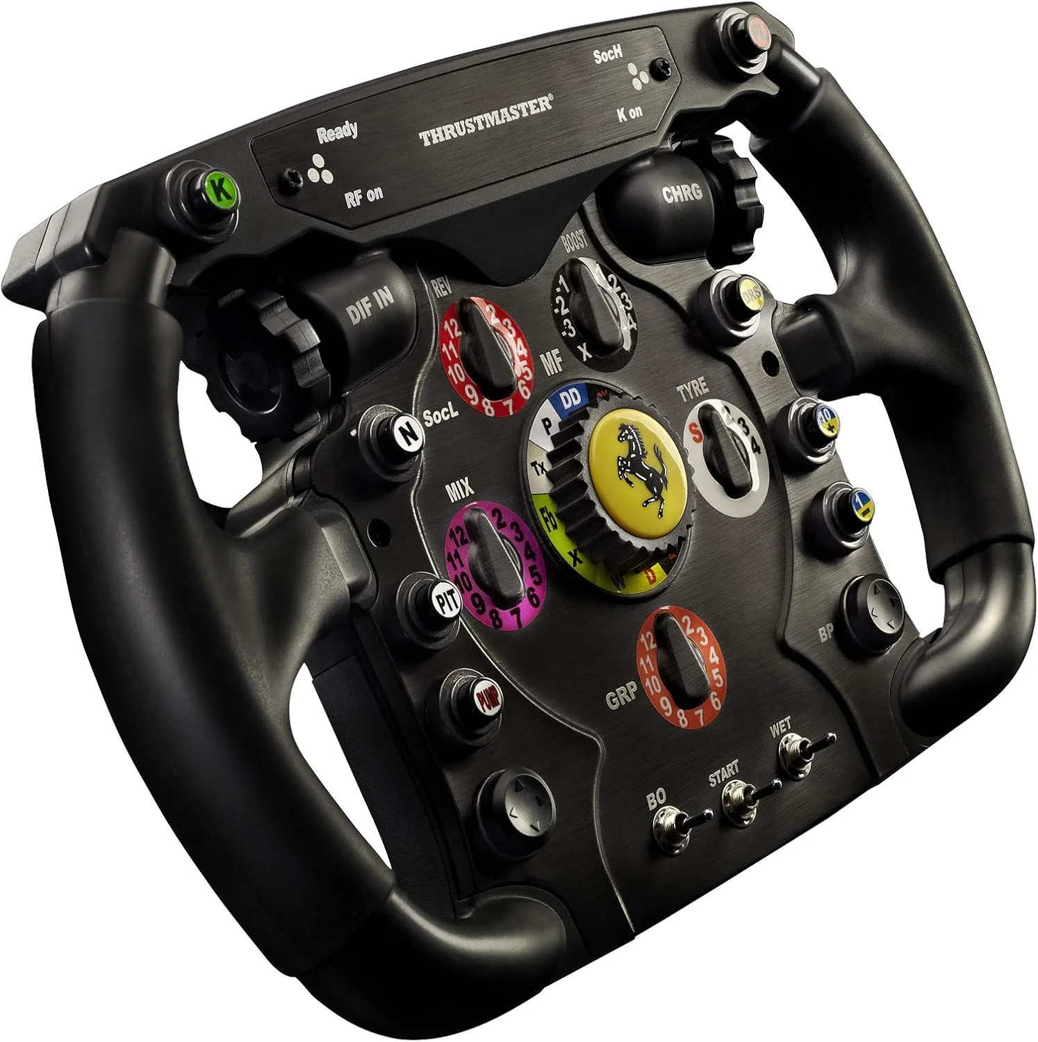 فرمان Thrustmaster Ferrari® F1 Wheel Add-On T500 RS، USB، مناسب PC و Playstation 3، مشکی فرمان Thrustmaster Ferrari® F1 Wheel Add-On T500 RS، USB، مناسب PC و Playstation 3، مشکی