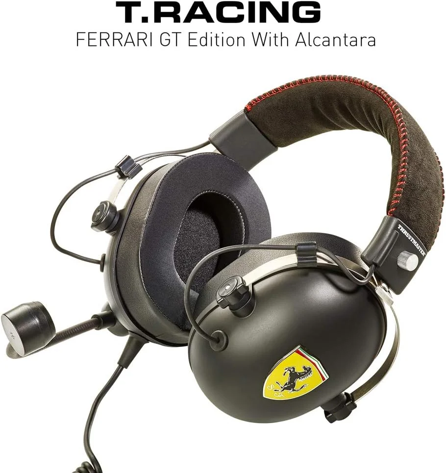 کیت مسابقه آلکانترا فراری Thrustmaster - نسخه 599XX Evo و هدست T.Racing (PS4 / PS3 / Xbox / PC) کیت مسابقه آلکانترا فراری Thrustmaster - نسخه 599XX Evo و هدست T.Racing (PS4 / PS3 / Xbox / PC)