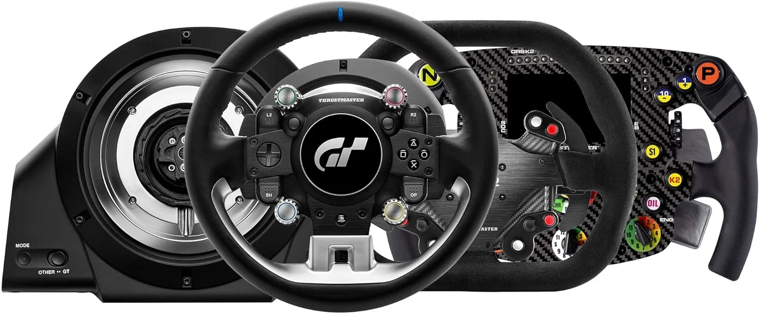 پایه فرمان مسابقه ای Thrustmaster T-GT II Servo - PlayStation 5 پایه فرمان مسابقه ای Thrustmaster T-GT II Servo - PlayStation 5