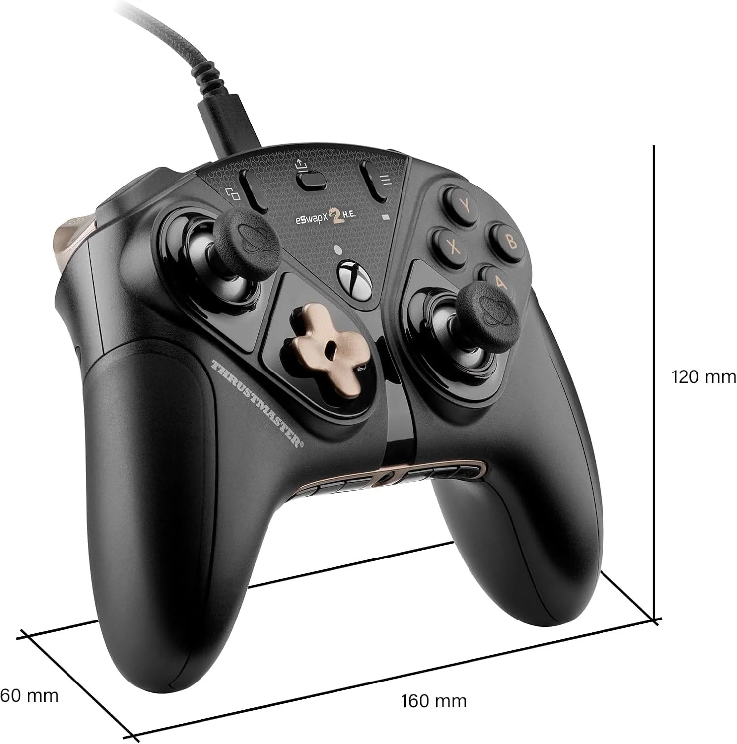 گیم پد ماژولار Thrustmaster ESWAP X2 H.E برای بازی های Esports با مینی استیک های ضد دریفت H.E.A.R.T. (اثر هال) - سازگار با Xbox Series X|S، Xbox One و PC گیم پد ماژولار Thrustmaster ESWAP X2 H.E برای بازی های Esports با مینی استیک های ضد دریفت H.E.A.R.T. (اثر هال) - سازگار با Xbox Series X|S، Xbox One و PC