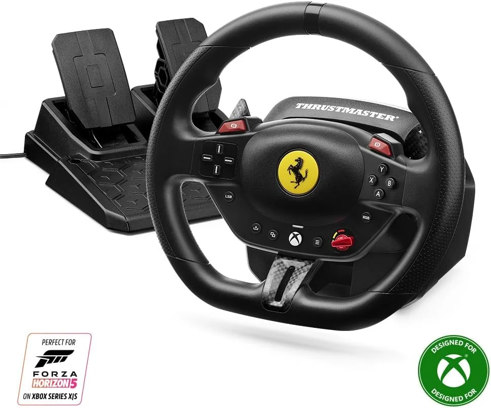Thrustmaster T98 Ferrari 296 GTS, Racing Wheel for Xbox, PC