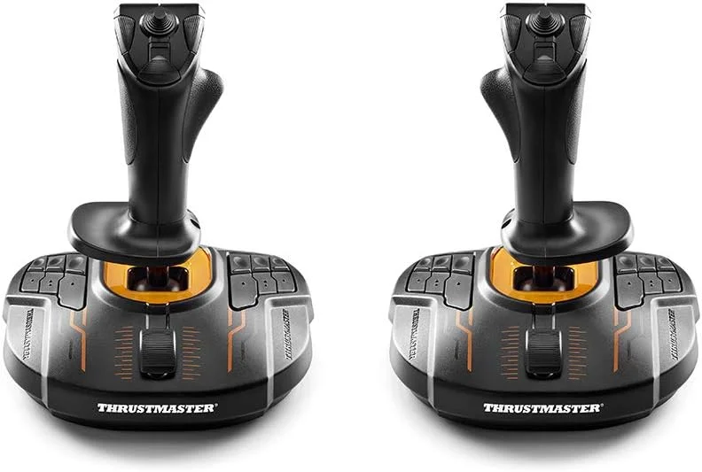 جفت جوی استیک شبیه ساز فضایی Thrustmaster T.16000M FCS (PC) - مشکی - 32 دکمه عملکرد - USB - جوی استیک - استیک پرواز - سازگار با PC