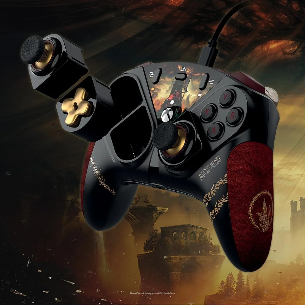 گیم پد ماژولار Thrustmaster eSwap X2 Official ELDEN RING Shadow of the Erdtree (سازگار با Xbox Series X|S و PC) گیم پد ماژولار Thrustmaster eSwap X2 Official ELDEN RING Shadow of the Erdtree (سازگار با Xbox Series X|S و PC)