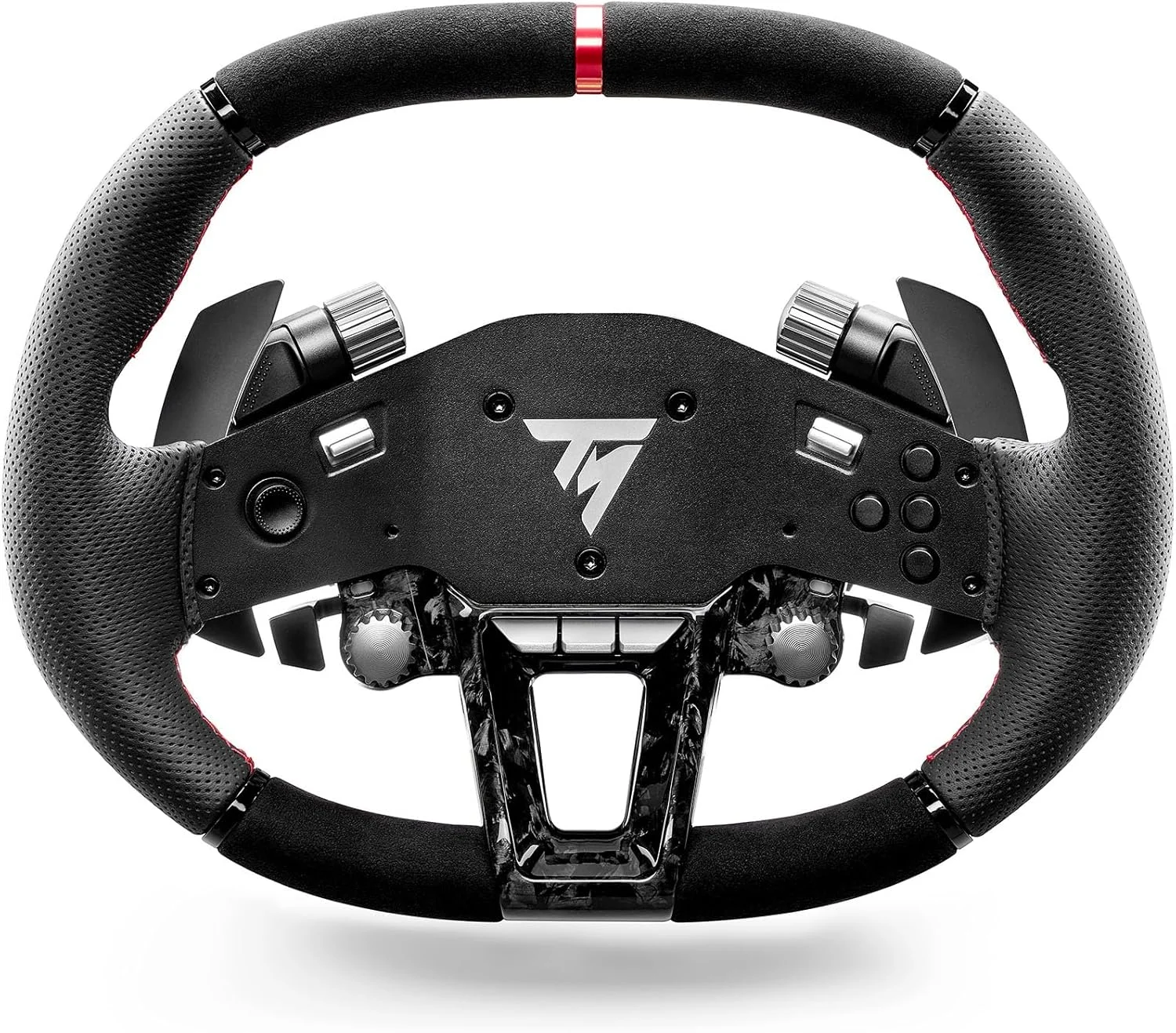 افزونه فرمان مسابقه ای Thrustmaster Hyper Car، ارگونومیک، روکش چرم و آلکانترا، سازگار با پایه های T818 و T598 تراست مستر - سازگار با PS5، PS4 و PC
