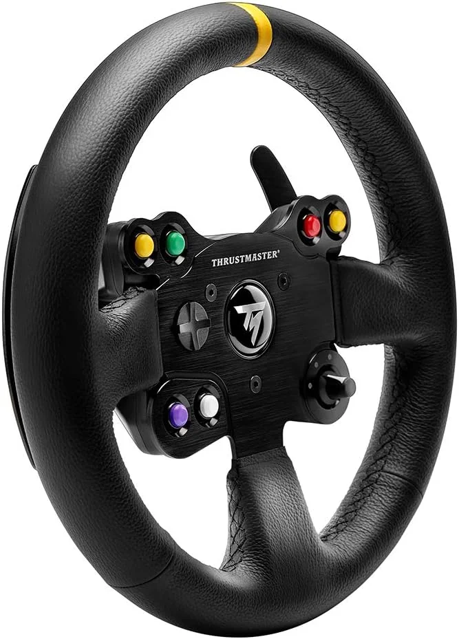 افزونه فرمان چرمی Thrustmaster 28GT (PS5، PS4، XBOX Series X/S، One، PC) افزونه فرمان چرمی Thrustmaster 28GT (PS5، PS4، XBOX Series X/S، One، PC)