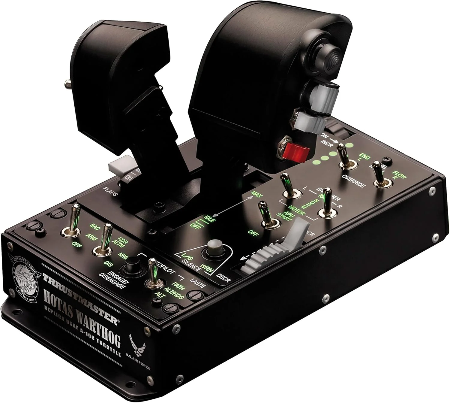 دسته دوتایی گاز Thrustmaster HOTAS Warthog برای کامپیوتر دسته دوتایی گاز Thrustmaster HOTAS Warthog برای کامپیوتر
