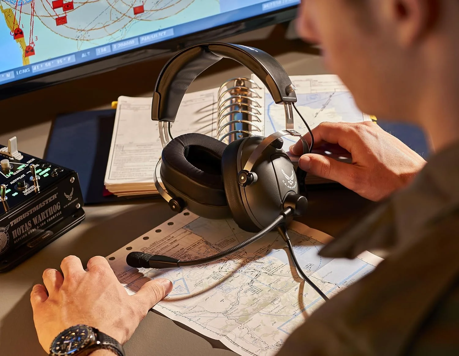 هدست گیمینگ Thrustmaster T.Flight U.S. Air Force Edition (PC / XB1 / PS4 / Switch / Mobile) هدست گیمینگ Thrustmaster T.Flight U.S. Air Force Edition (PC / XB1 / PS4 / Switch / Mobile)
