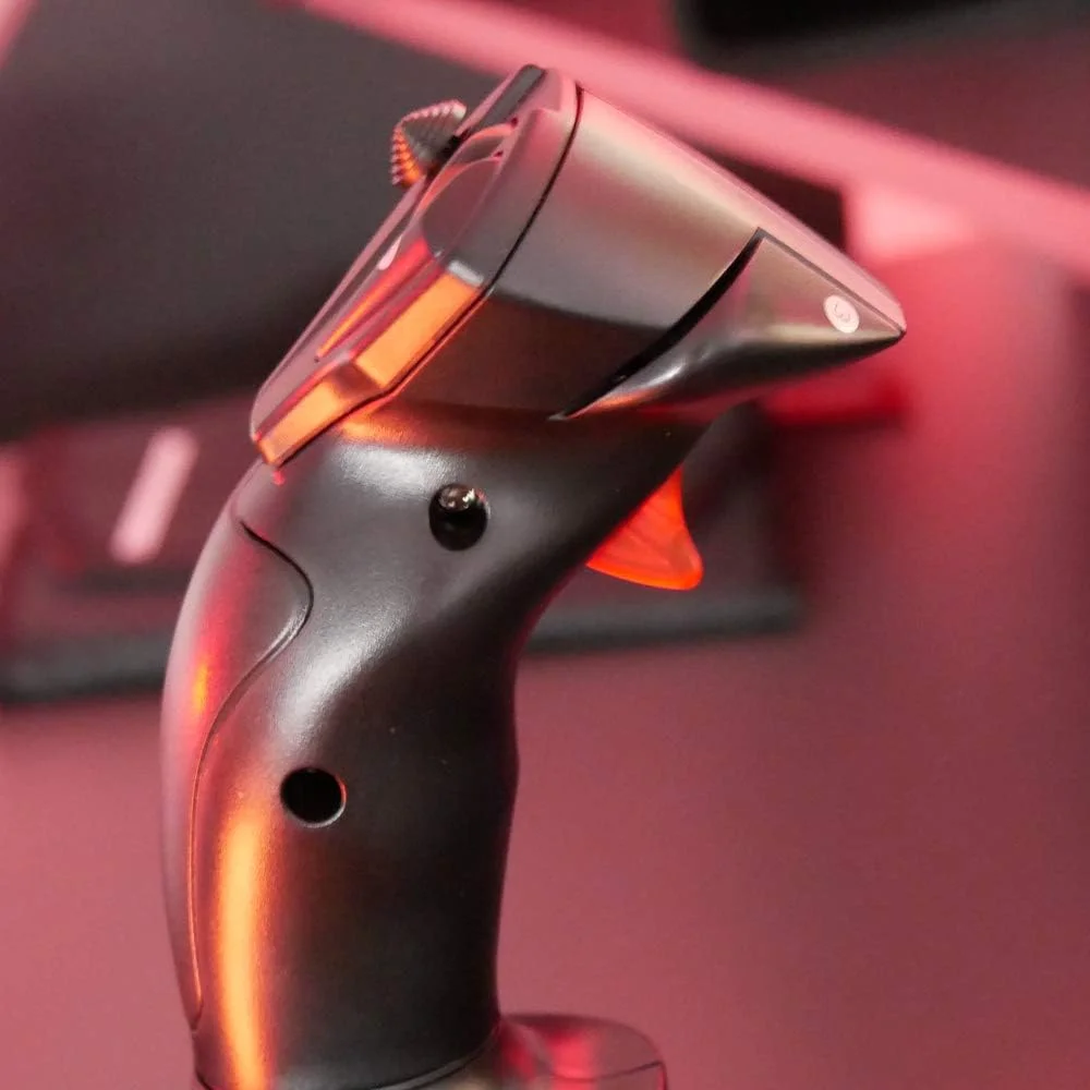 جوی استیک Thrustmaster T.Flight Stick X با کنترل رادر، دکمه ها و محورهای قابل برنامه ریزی، دسته چرخشی، دریچه گاز یکپارچه، ماشه آتش، سازگار با PC/USB (ویندوز 8) جوی استیک Thrustmaster T.Flight Stick X با کنترل رادر، دکمه ها و محورهای قابل برنامه ریزی، دسته چرخشی، دریچه گاز یکپارچه، ماشه آتش، سازگار با PC/USB (ویندوز 8)