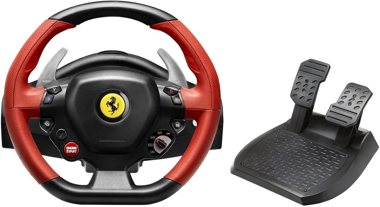 فرمان مسابقه ThrustMaster Ferrari 458 Spider (ایکس باکس وان) فرمان مسابقه ThrustMaster Ferrari 458 Spider (ایکس باکس وان)