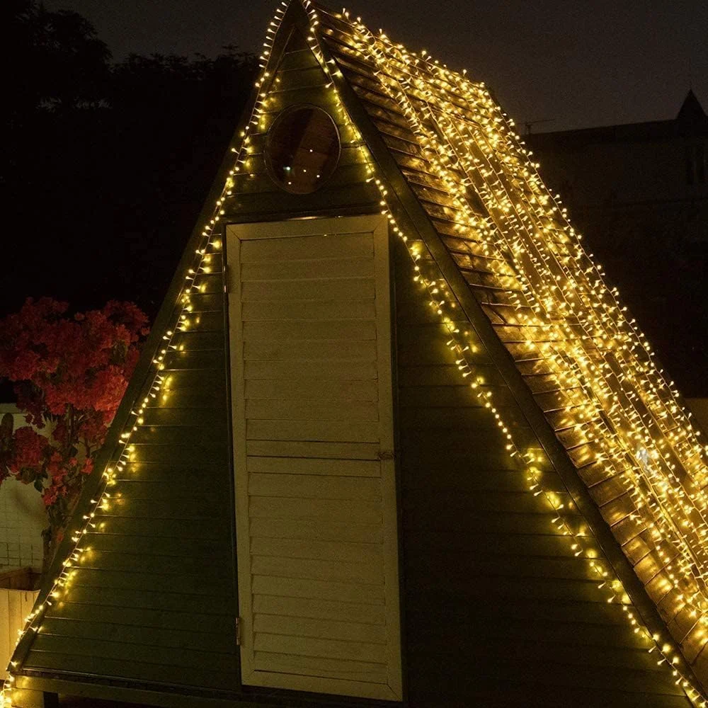 چراغ های خوشه ای بیرونی کریسمس Quntis، سفید گرم، 100 متر، 1000 LED، چراغ های پری، برق شهری، ضد آب، 8 حالت و عملکرد حافظه، تزئینات چراغ درخت کریسمس، باغ، داخلی، جشن، دیوارها، تولد، خانه چراغ های خوشه ای بیرونی کریسمس Quntis، سفید گرم، 100 متر، 1000 LED، چراغ های پری، برق شهری، ضد آب، 8 حالت و عملکرد حافظه، تزئینات چراغ درخت کریسمس، باغ، داخلی، جشن، دیوارها، تولد، خانه