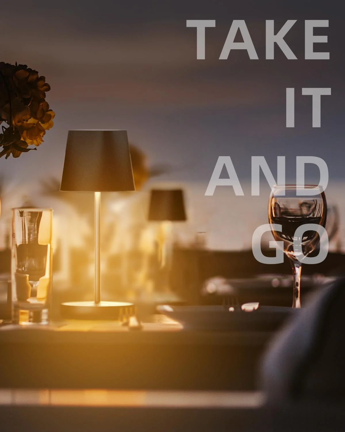 چراغ رومیزی LED بی سیم، لمسی و دیمر شونده، قابل شارژ USB، دمای رنگ دوگانه 3000K-4000K، ضد آب IP44 مناسب فضای باز برای میز غذاخوری و کمپینگ چراغ رومیزی LED بی سیم، لمسی و دیمر شونده، قابل شارژ USB، دمای رنگ دوگانه 3000K-4000K، ضد آب IP44 مناسب فضای باز برای میز غذاخوری و کمپینگ