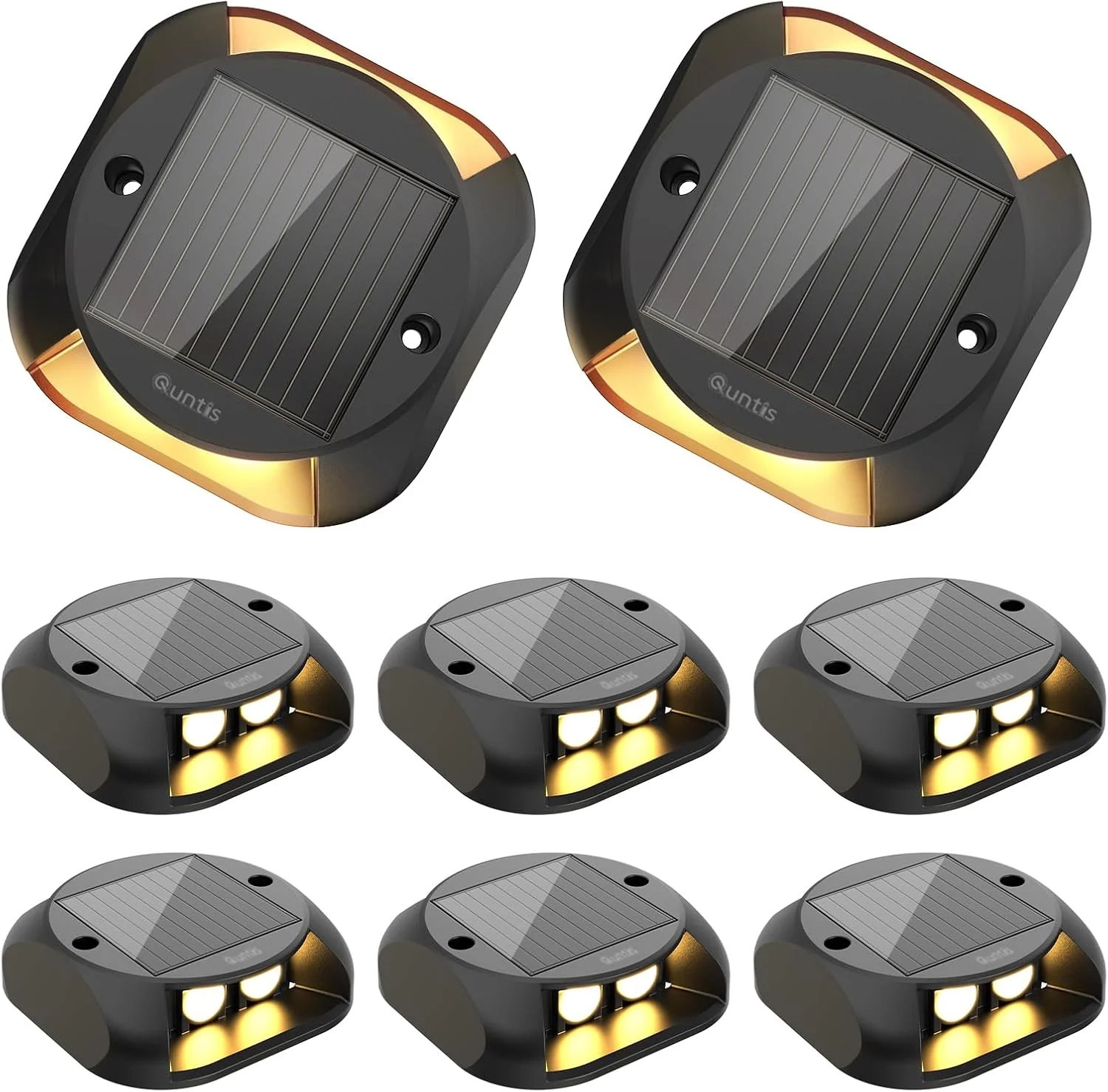 چراغ های خورشیدی عرشه 8 عددی، چراغ زمینی خورشیدی سفید گرم IP65 ضد آب، چراغ های راهروی مقاوم در برابر فشار 3 تن برای پله باغ راهرو پیاده رو پاسیو درب ورودی، 8 عدد چراغ های خورشیدی عرشه 8 عددی، چراغ زمینی خورشیدی سفید گرم IP65 ضد آب، چراغ های راهروی مقاوم در برابر فشار 3 تن برای پله باغ راهرو پیاده رو پاسیو درب ورودی، 8 عدد