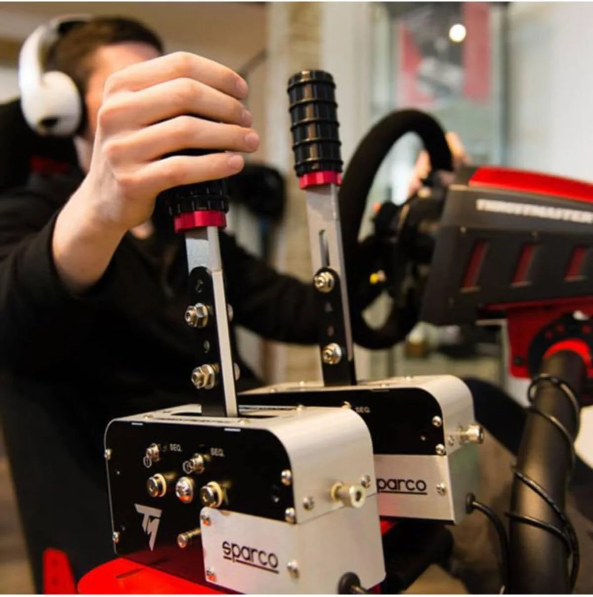 ترمز دستی تراتسمستر مدل TSS Sparco (مخصوص PC) ترمز دستی تراتسمستر مدل TSS Sparco (مخصوص PC)