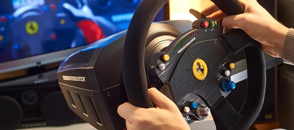 ست فرمان مسابقه Thrustmaster TS-PC Racer Ferrari 488 Challenge Edition (PC) ست فرمان مسابقه Thrustmaster TS-PC Racer Ferrari 488 Challenge Edition (PC)
