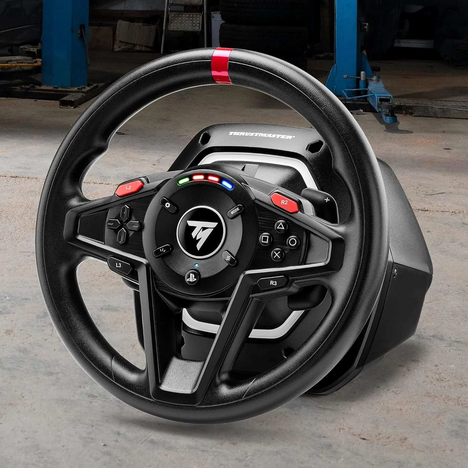 فرمان مسابقه Thrustmaster T128 با بازخورد نیرو و پدالهای مغناطیسی (PS5، PS4، PC) فرمان مسابقه Thrustmaster T128 با بازخورد نیرو و پدالهای مغناطیسی (PS5، PS4، PC)