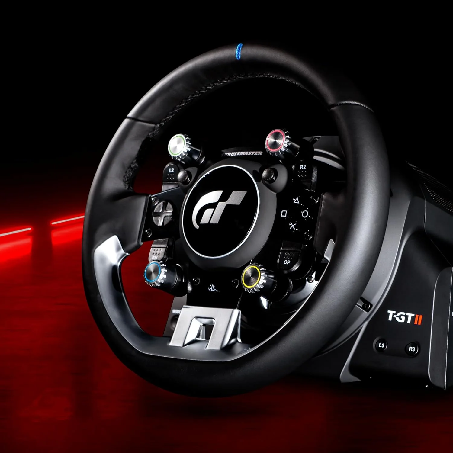 پک Thrustmaster T-GT II - پایه و فرمان (PS5، PS4، PC) پک Thrustmaster T-GT II - پایه و فرمان (PS5، PS4، PC)