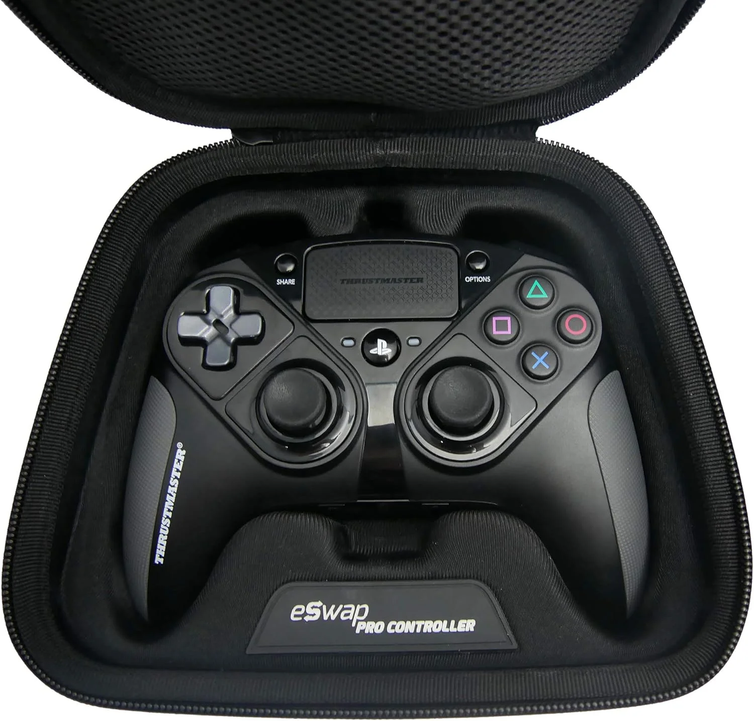 کیف حمل Thrustmaster ESWAP T-Case - کیف حمل برای کنترلر ESWAP Pro و لوازم جانبی - مشکی، سازگار با PlayStation 4، 3، PC کیف حمل Thrustmaster ESWAP T-Case - کیف حمل برای کنترلر ESWAP Pro و لوازم جانبی - مشکی، سازگار با PlayStation 4، 3، PC