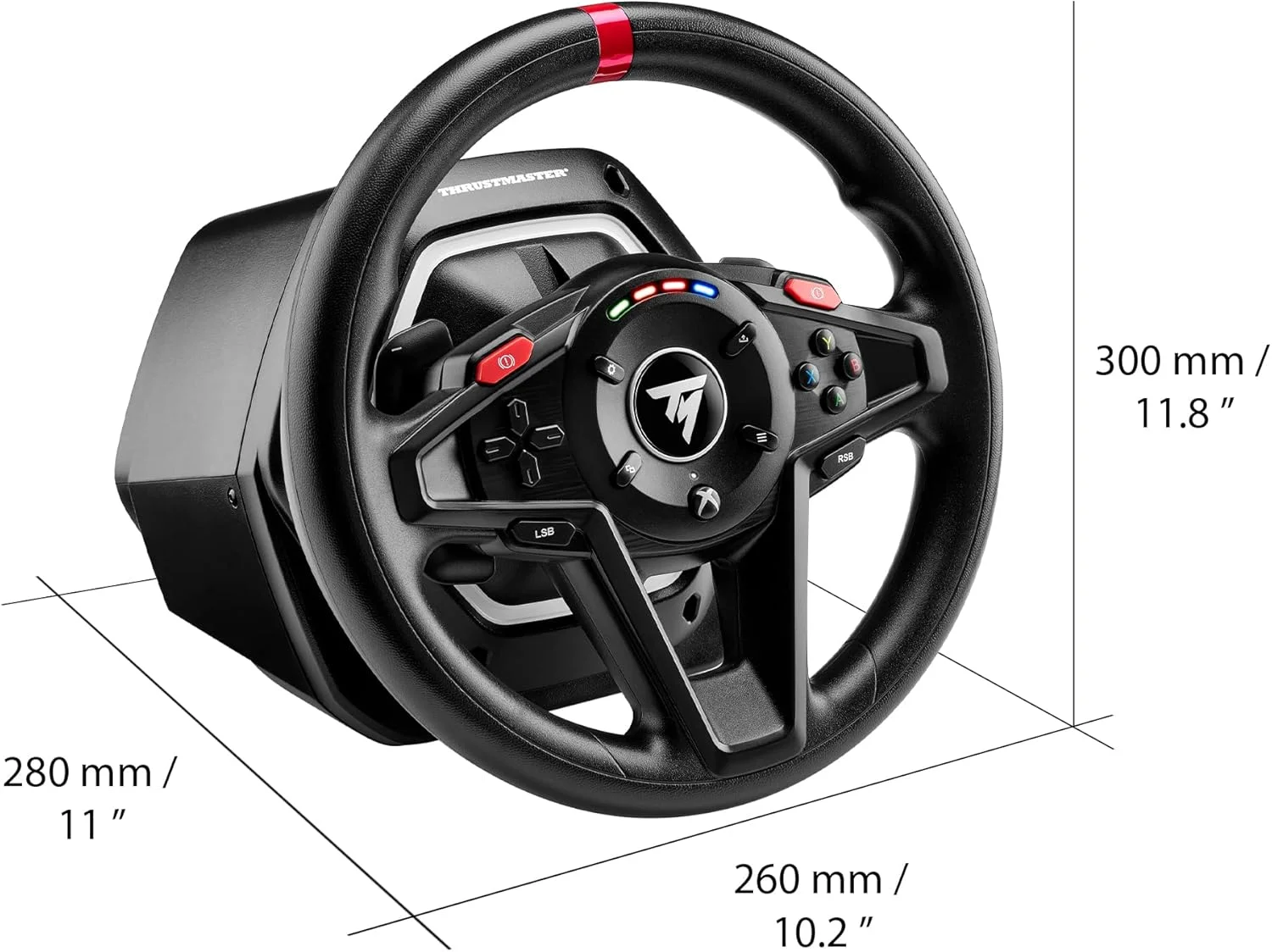 فرمان مسابقه و پدال های مغناطیسی Thrustmaster T128، ایکس باکس سری X|S، ایکس باکس وان، کامپیوتر
