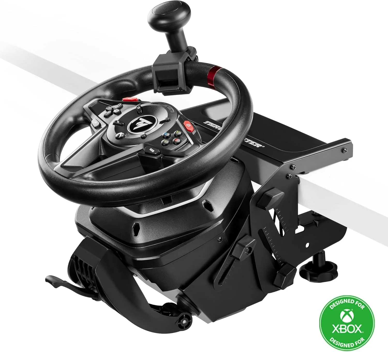 بسته Thrustmaster T128 SimTask، فرمان مسابقه T128، سیستم نصب کیت فرمان برای بازی های شبیه سازی (Xbox/PC)