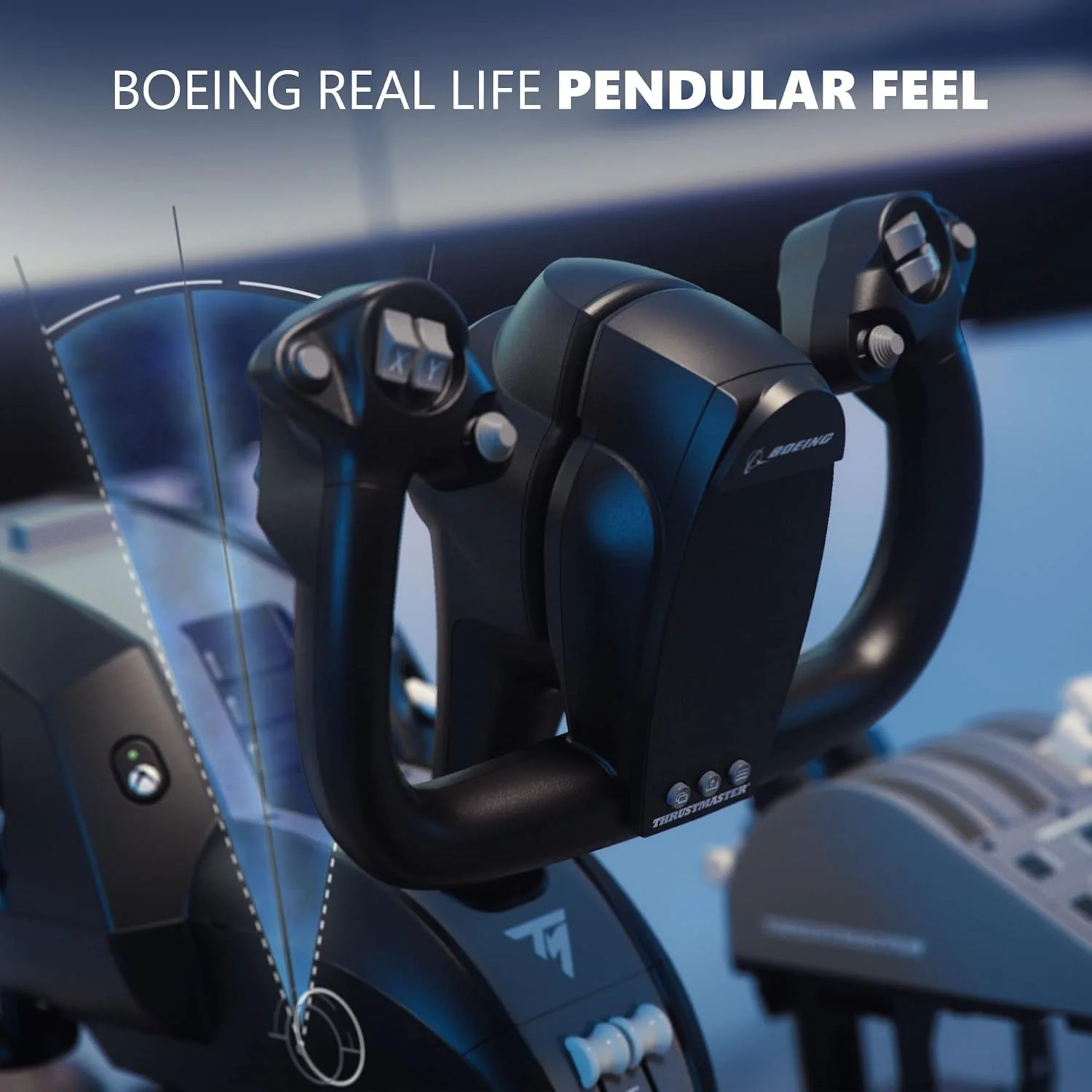 ست یوک Thrustmaster TCA Boeing Edition (ایکس باکس سری X، کامپیوتر) ست یوک Thrustmaster TCA Boeing Edition (ایکس باکس سری X، کامپیوتر)