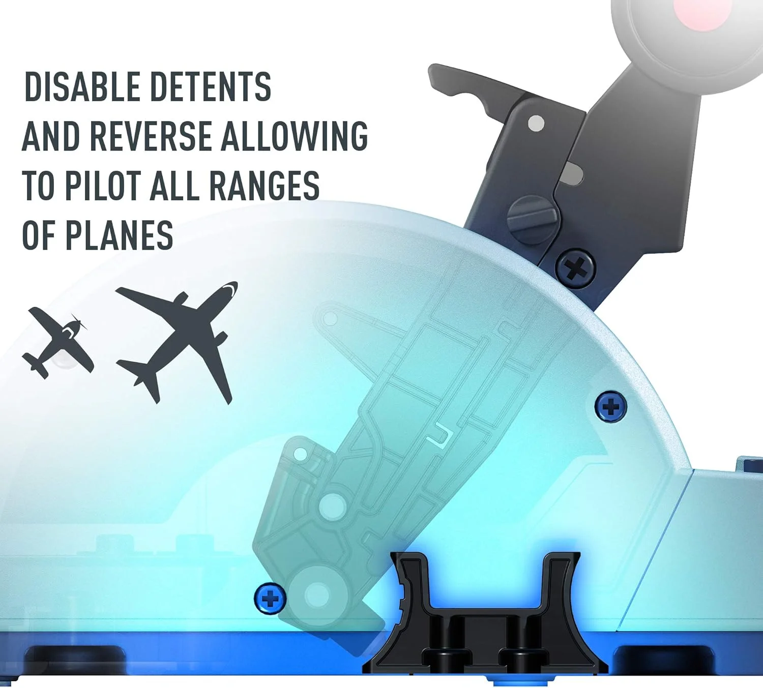Thrustmaster TCA Quadrant Airbus Edition - اهرم گاز واقعی برای کامپیوتر با کنترل های شبیه ساز ایرباس (تجدید شده) Thrustmaster TCA Quadrant Airbus Edition - اهرم گاز واقعی برای کامپیوتر با کنترل های شبیه ساز ایرباس (تجدید شده)