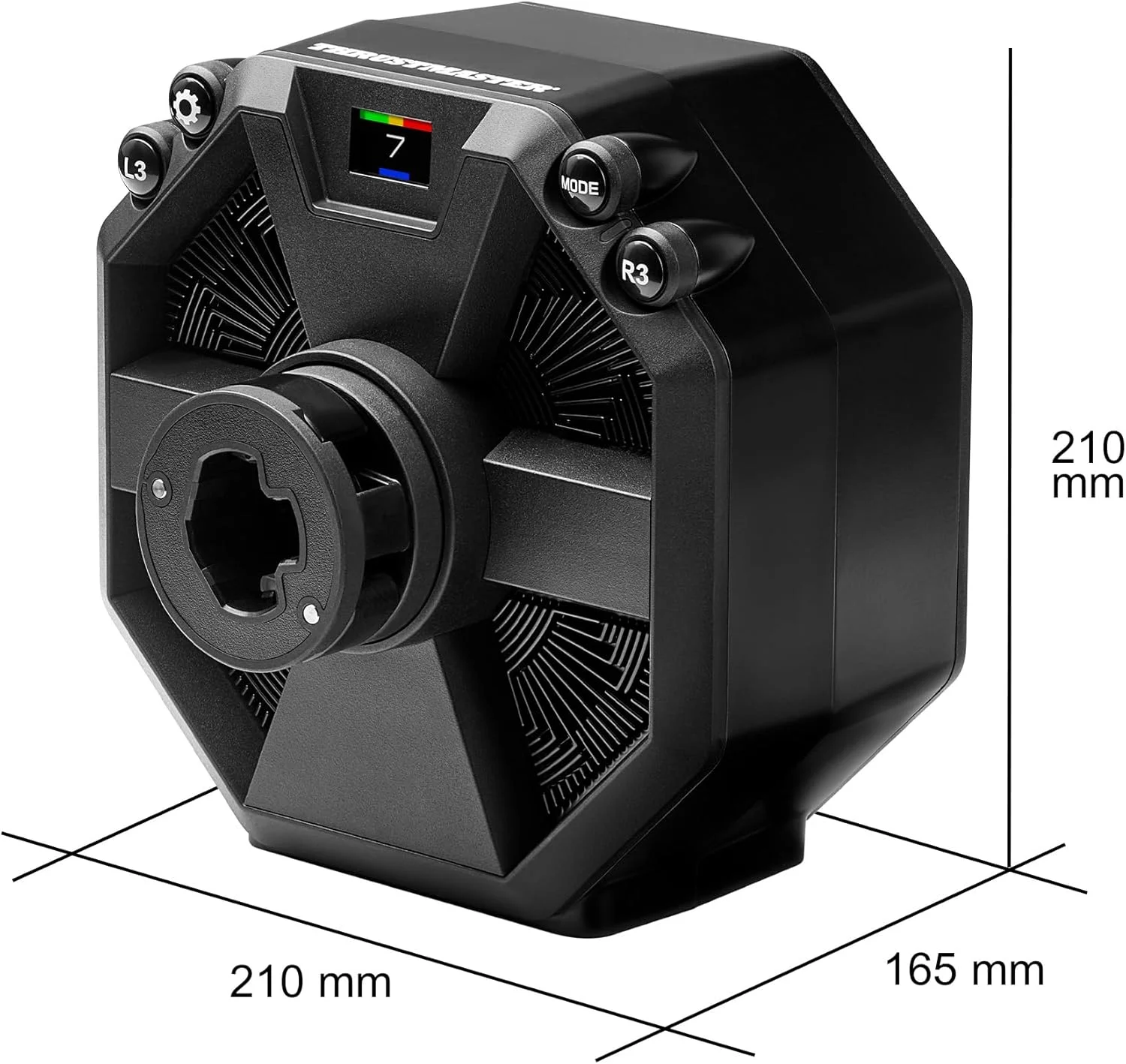 پایه فرمان مسابقه Thrustmaster T598 Servo Base، پایه فرمان بازخورد نیروی درایو مستقیم محوری (سازگار با PS5، PS4 و PC)