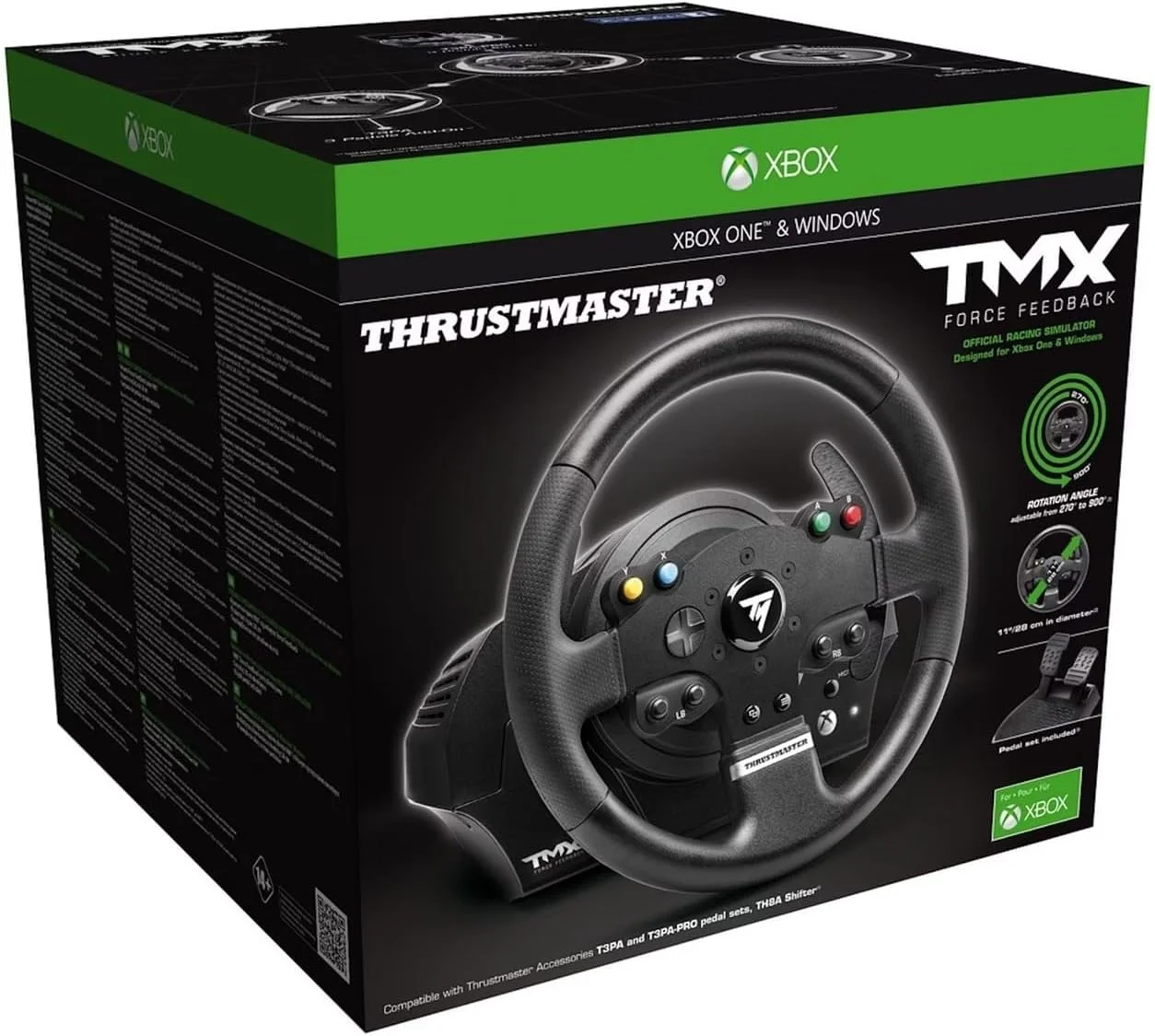 فرمان مسابقه Thrustmaster TMX Force Feedback (Xbox Series X/S, One, PC)
