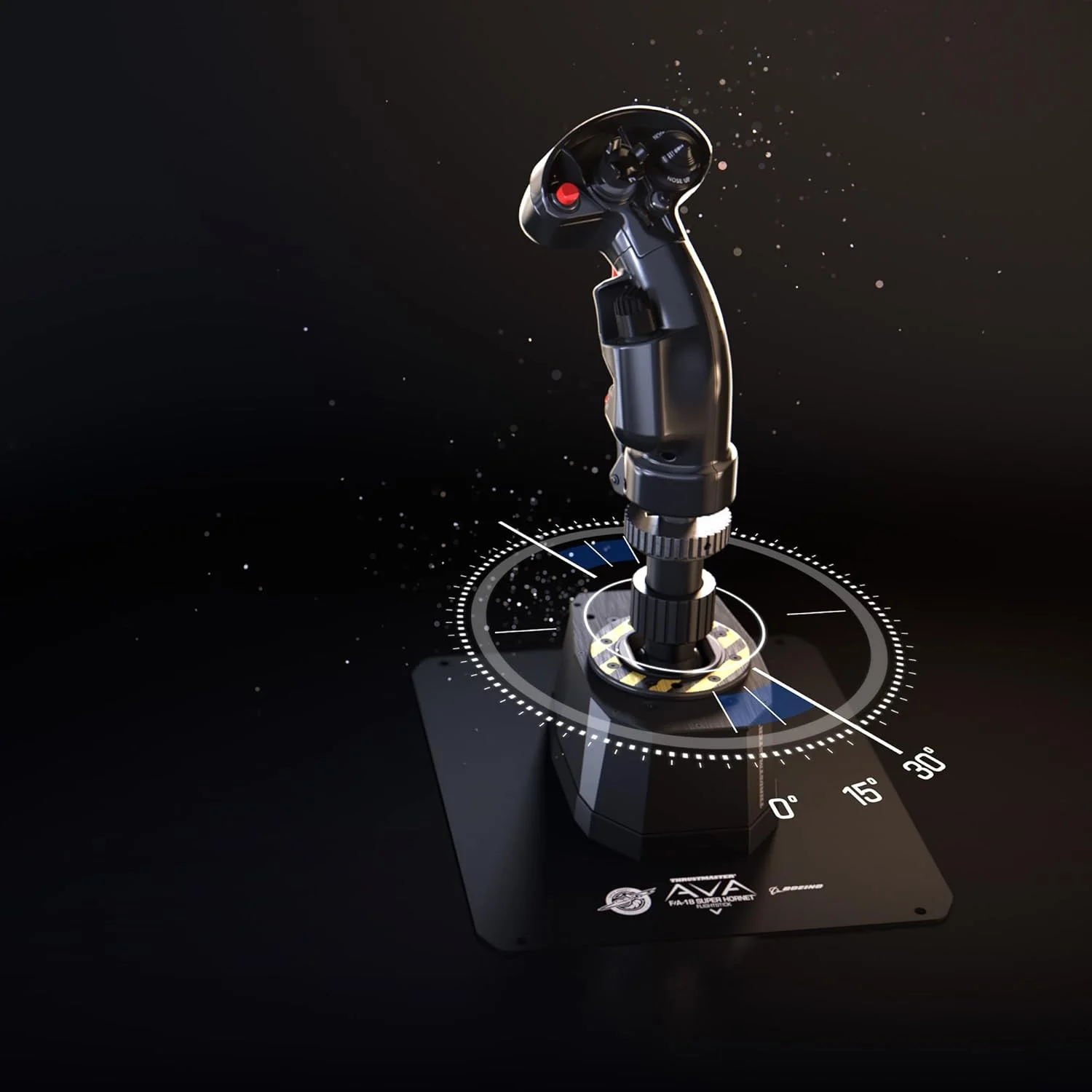 آداپتور آفست Thrustmaster AVA - آداپتور آفست برای تنظیم موقعیت جوی استیک های شبیه ساز پرواز روی پایه AVA آداپتور آفست Thrustmaster AVA - آداپتور آفست برای تنظیم موقعیت جوی استیک های شبیه ساز پرواز روی پایه AVA