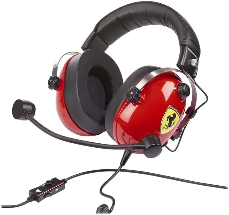 هدست گیمینگ Thrustmaster T.Racing Scuderia Ferrari DTS Edition (PS4, XBOX Series X/S, One, PC)